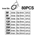 80PCS Size(6-30)