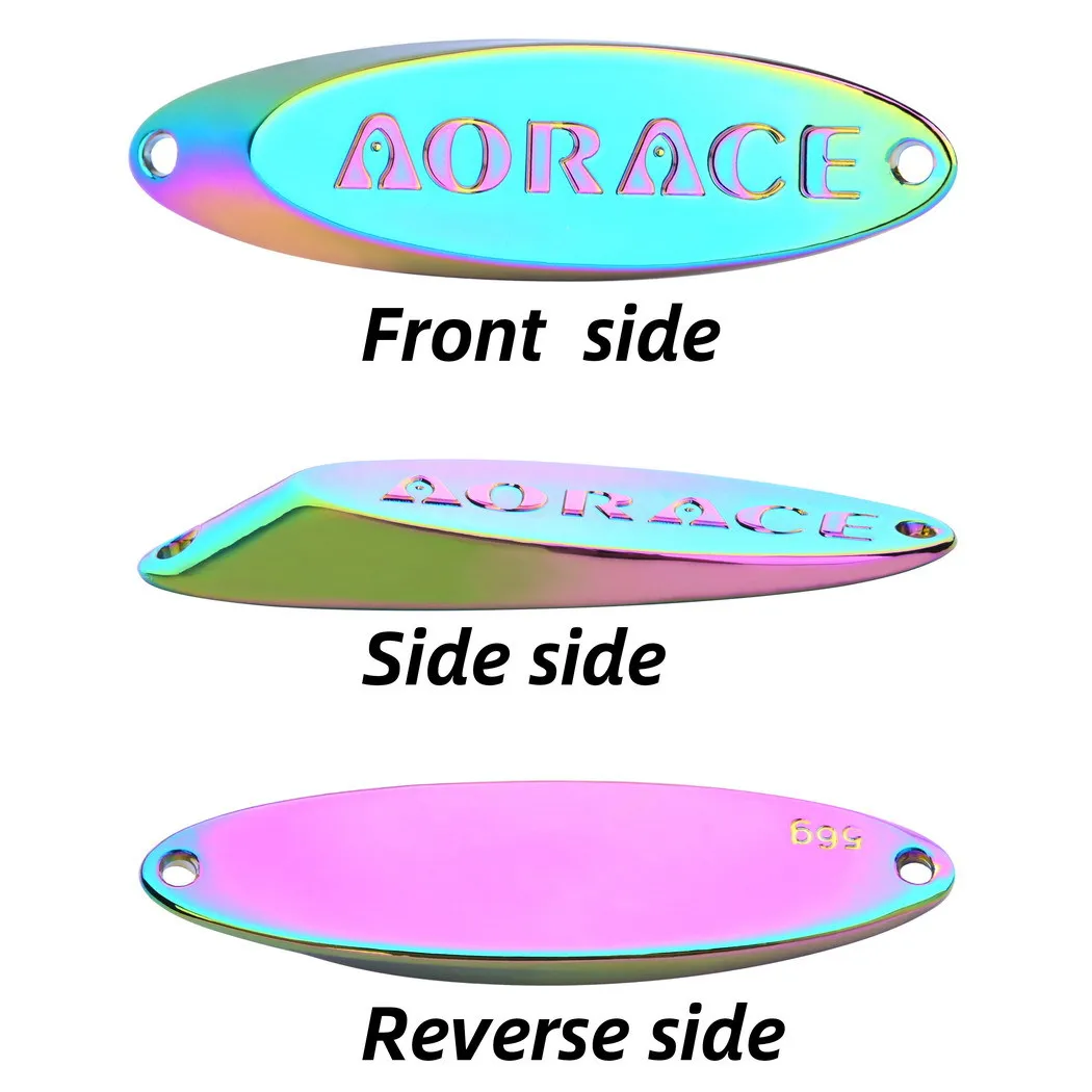 7g 10g 14g 21g 28g cuchara giratoria de Metal señuelo de pesca de trucha cebo duro Paillette cebo Artificial pequeños señuelos giratorios de lentejuelas duras - imagen 4