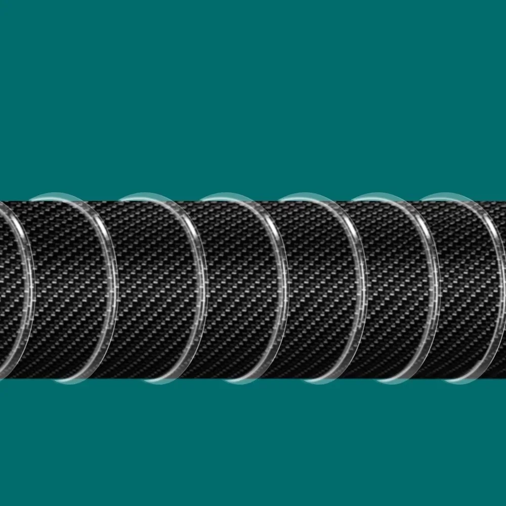 Línea de pesca de fluorocarbono de 100M Japón 4.136LB-34.32LB monofilamento revestimiento de fibra de carbono línea de pesca de carpa líder 0,14mm-0,50mm - imagen 5