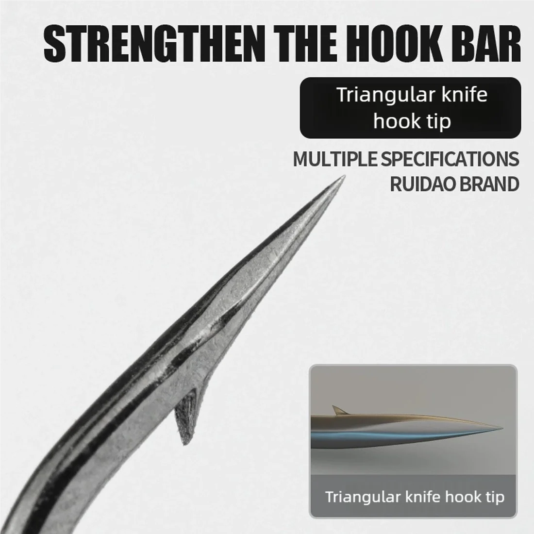 9KM 10 Uds anzuelo con ojos luminosos 3,5g ~ 10g para cebo blando, para agua salada y agua dulce - imagen 3