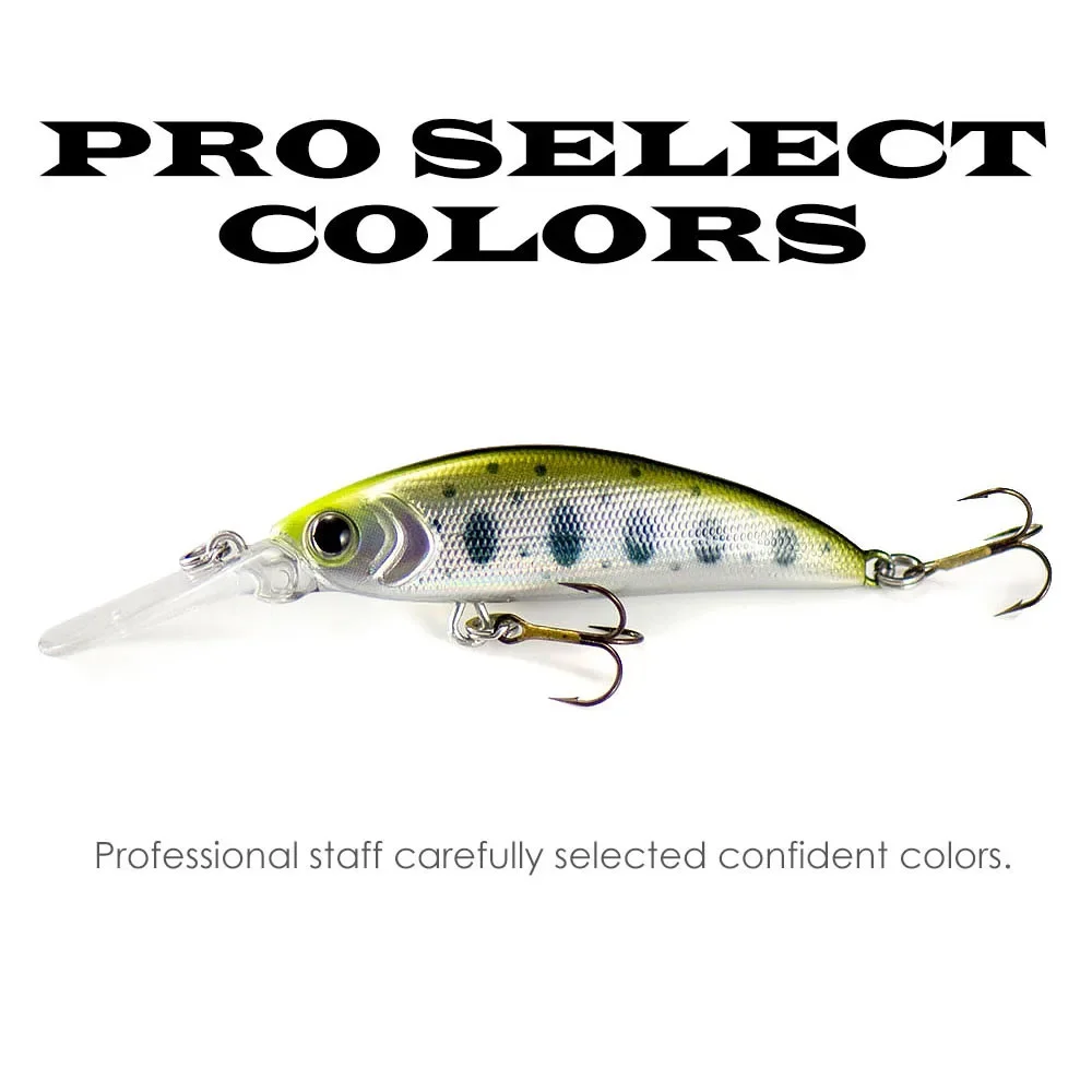 Señuelos duros Countbass que se hunden, pececillo Wobblers, señuelo de pescador para pesca de trucha, lubina, Lucio, 50mm, 5,4g - imagen 3