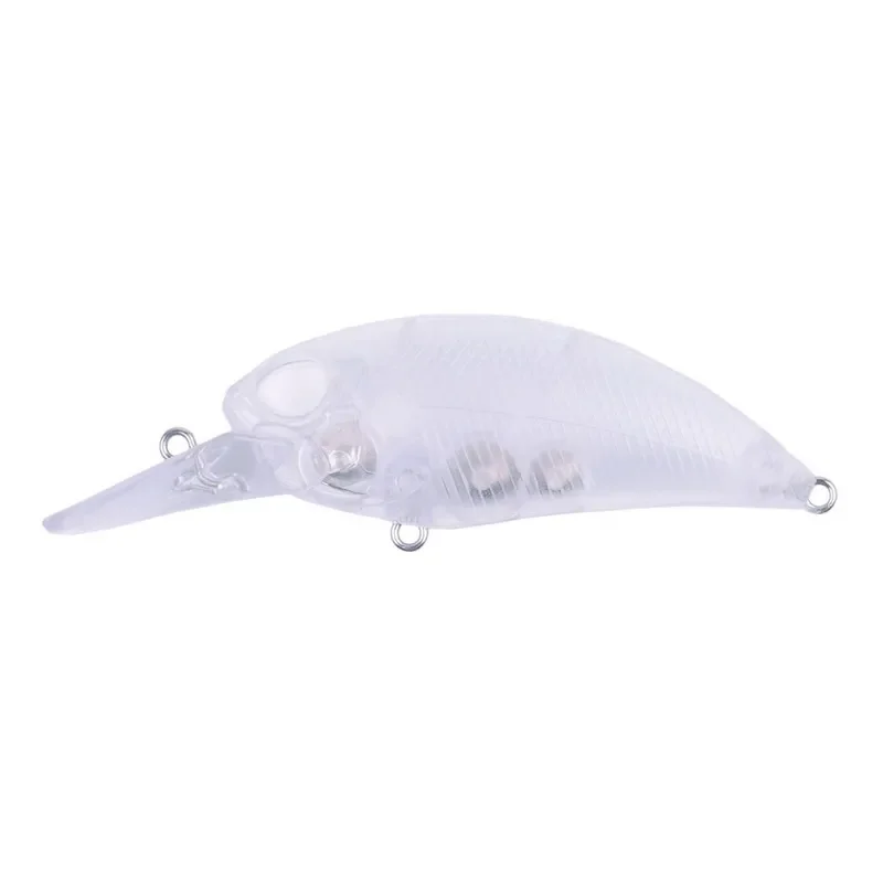 Señuelo de pesca de pececillos sin pintar, cebo duro de plástico Artificial, sin ojos, Crankbait, wobbler, 13,5g, 8,7 cm, 20 piezas - imagen 4