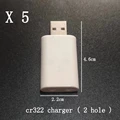 2 hole cr322 charger