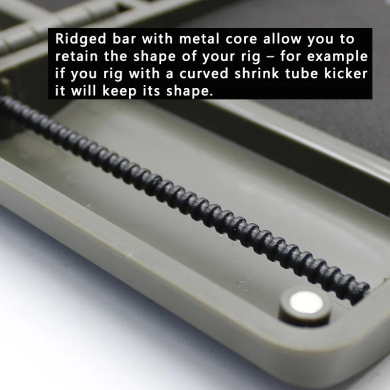 Caja de almacenamiento de accesorios de pesca de carpa, caja de sedal de pesca de carpa con pines, helicóptero Chod, aparejos de pesca Ronnie, 1 Uds. - imagen 5