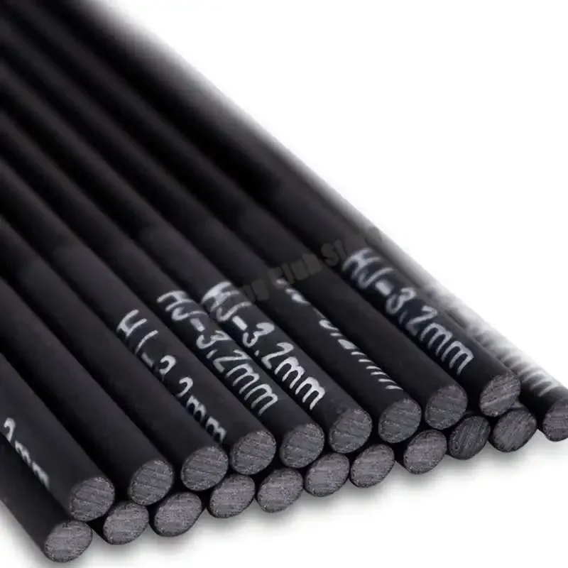 2,2mm-4,1mm 5 piezas 80cm punta de caña de pescar secciones de repuesto caña de pescar de Taiwán tamaño completo sólido hueco accesorios de caña de carbono resistente - imagen 5