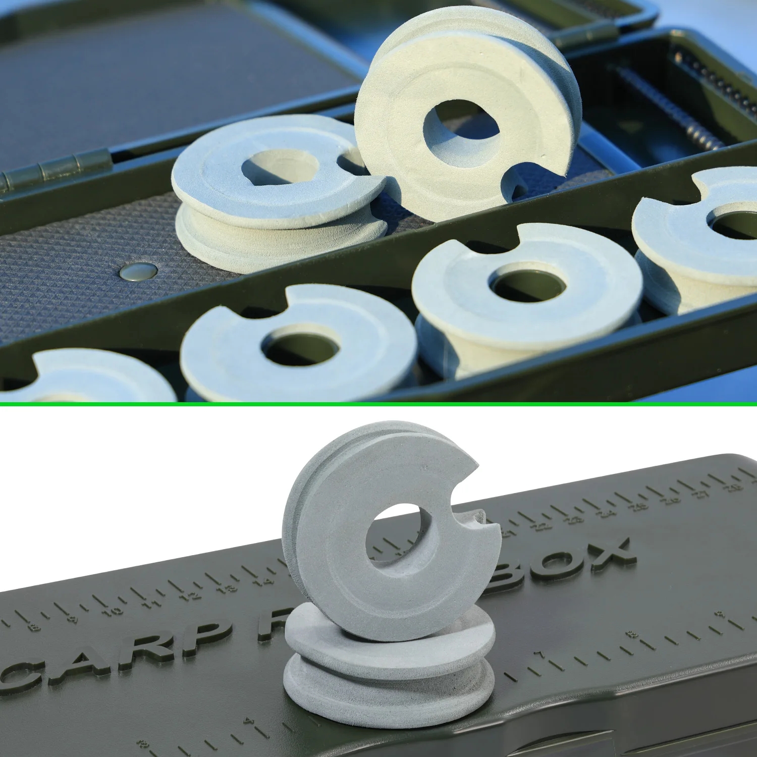 Sougayilang Caja de Aparejos para Carpfishing – Almacenamiento de Anzuelos y Líneas - imagen 4