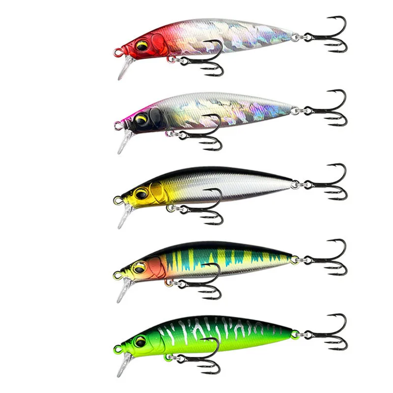 Señuelo Crankbait Minnow ABS de labio corto – Hundimiento rápido