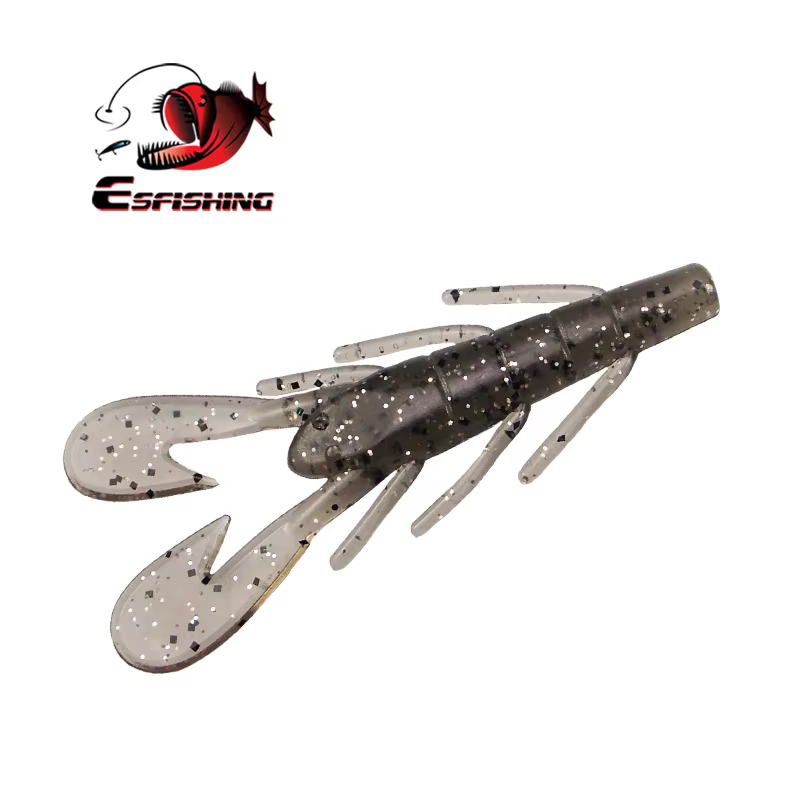 Cebo blando KESFISHING Vibe Craw 85mm – Señuelo craw para lucio - imagen 5