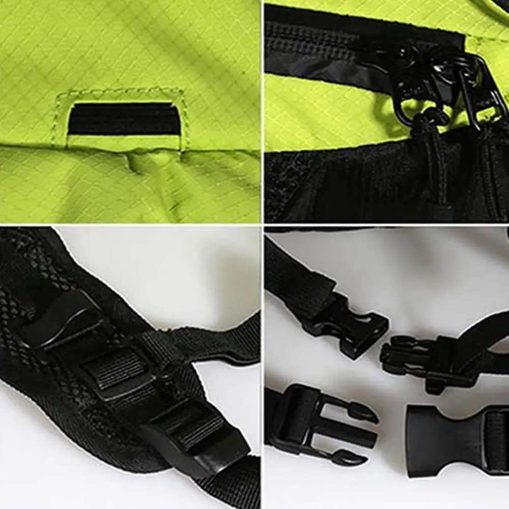 Mochila de ciclismo de 5L, mochila con Panel de señal LED recargable luminosa, mochila reflectante de seguridad para conducción nocturna, bolsa para correr y acampar - imagen 5