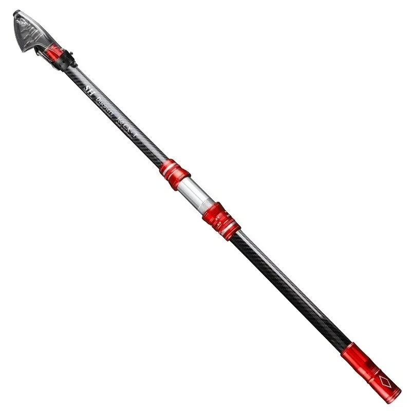 Caña de pescar giratoria de carbono superduro, 2,7-4,5 m, caña de lanzamiento de viaje, peso del cebo 50-200G, poste de Surfcasting para atrapar peces grandes - imagen 4