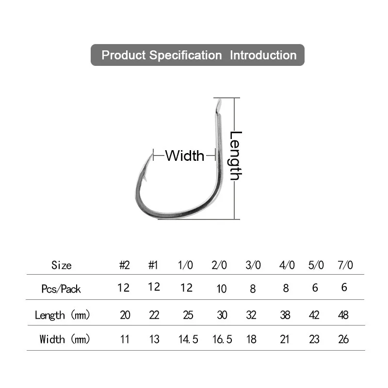 FUNADAIKO PIKE-anzuelo individual de pesca de acero rico en carbono, para señuelos de jigging de paso lento, anzuelos de asistencia para pesca con púas - imagen 4