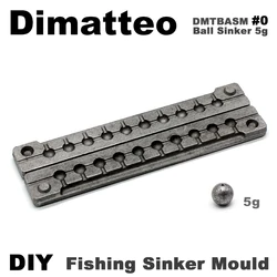 Dimatteo DIY Molde Plomo Bolas – Fabrica tus Plomadas