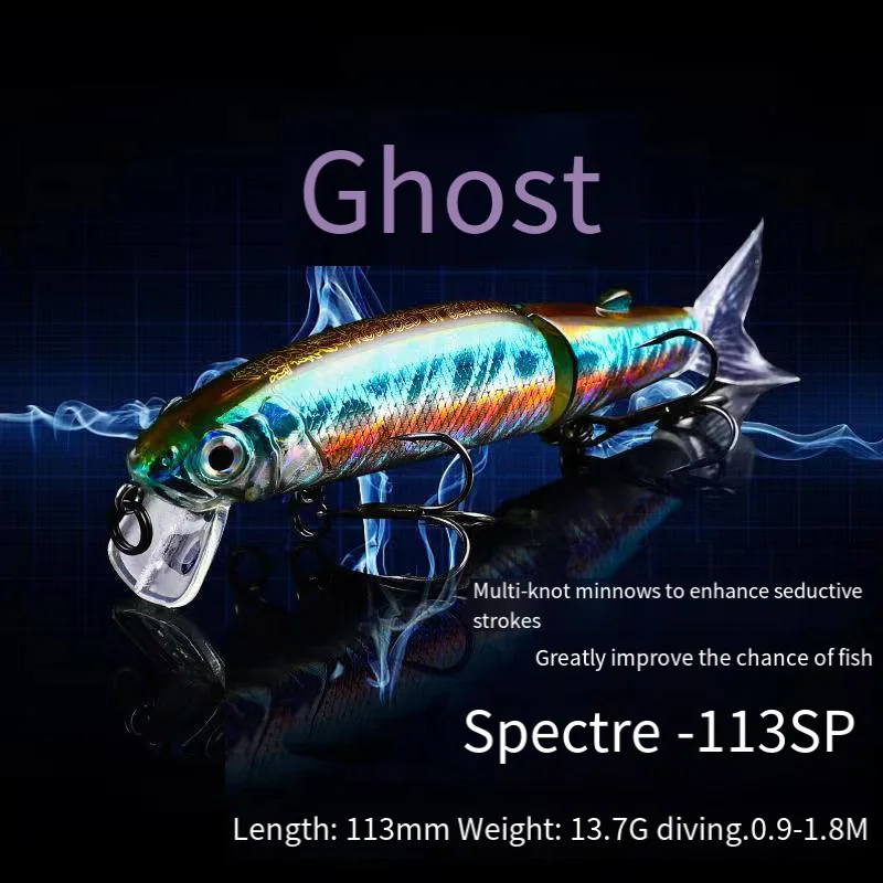 Crankbait flotante realista con ojos 3D – Señuelo artificial duro