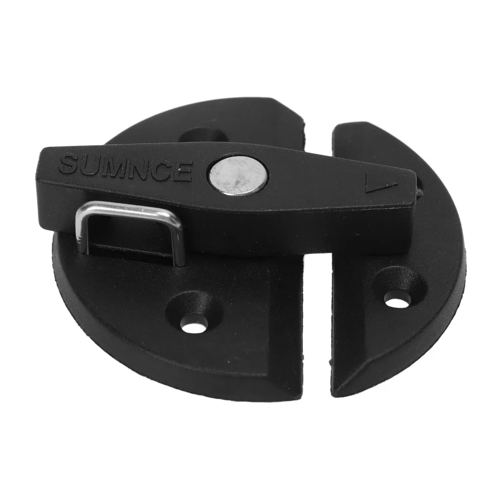 4 juegos de pestillo giratorio de nailon duradero para gabinete de barco, botón giratorio redondo de 59mm, cerradura, botón giratorio para gabinete, Hardware marino - imagen 2