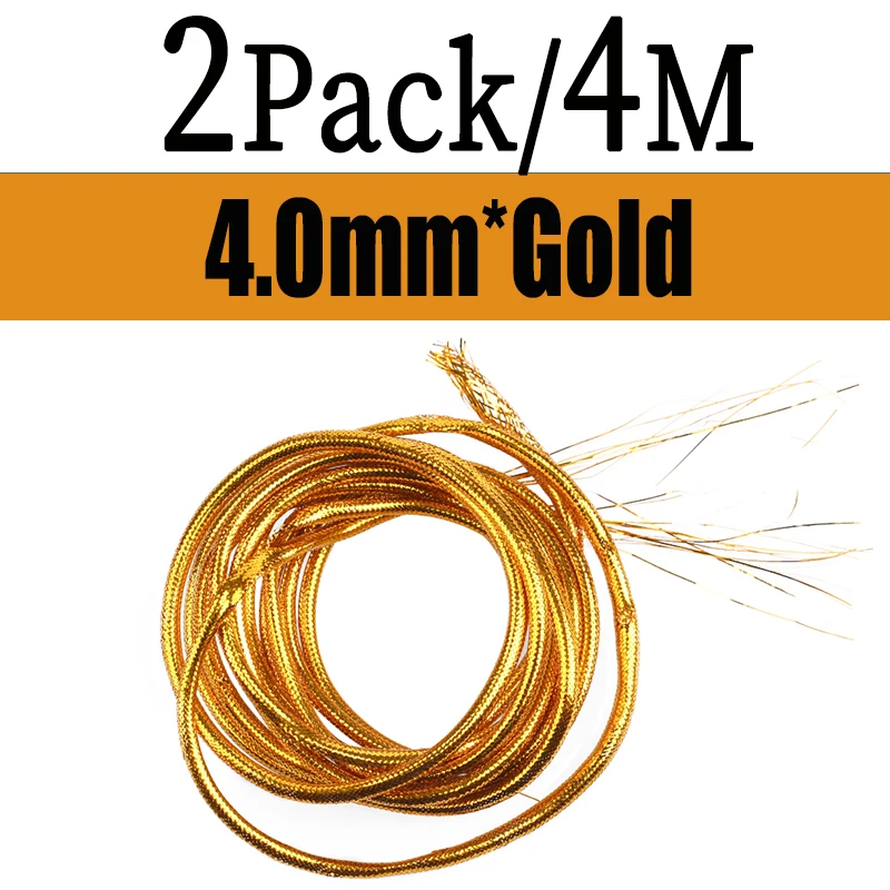 2m 4mm gold