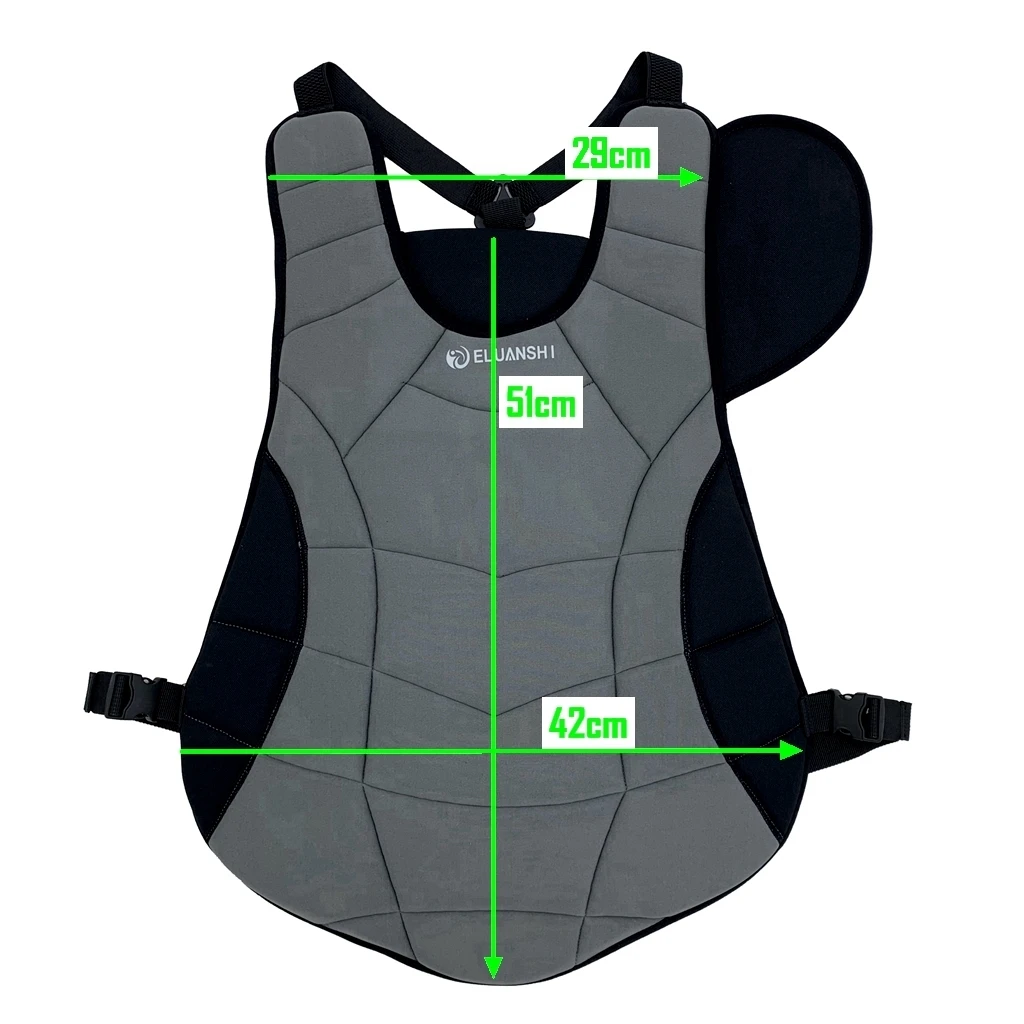 Protección de pecho de Softball, accesorios de béisbol, equipo de protección, regalos, camisa, guante - imagen 4