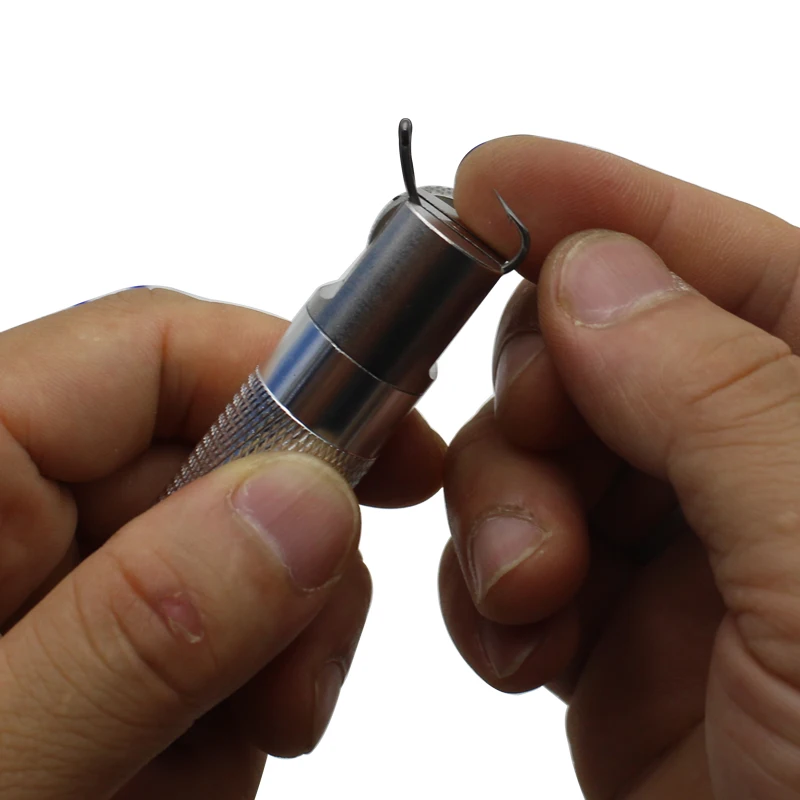 Herramienta de pesca de carpa, herramienta de afilado de anzuelos, abrazadera, afilador de anzuelos de pesca de carpa, accesorios para peces, anzuelos para aparejos de pelo Chod - imagen 5