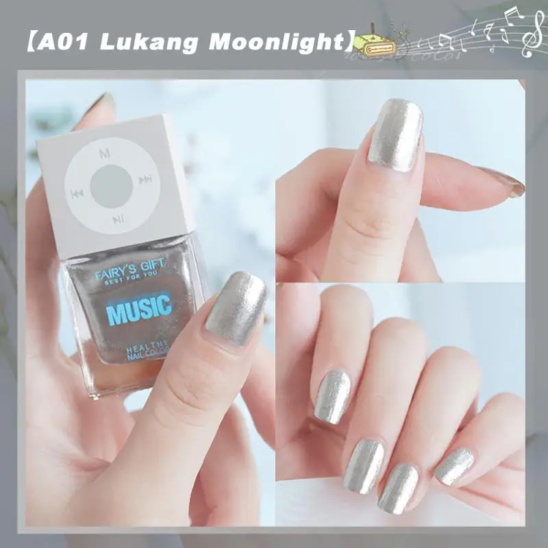 Esmalte de uñas transparente a base de agua, secado rápido, blanco, TSLM1, novedad de 2021 - imagen 4