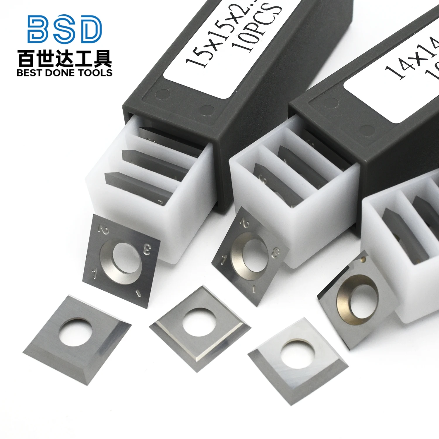 Insertos reversibles de carburo para madera – 30° y 35° con tornillos - imagen 3