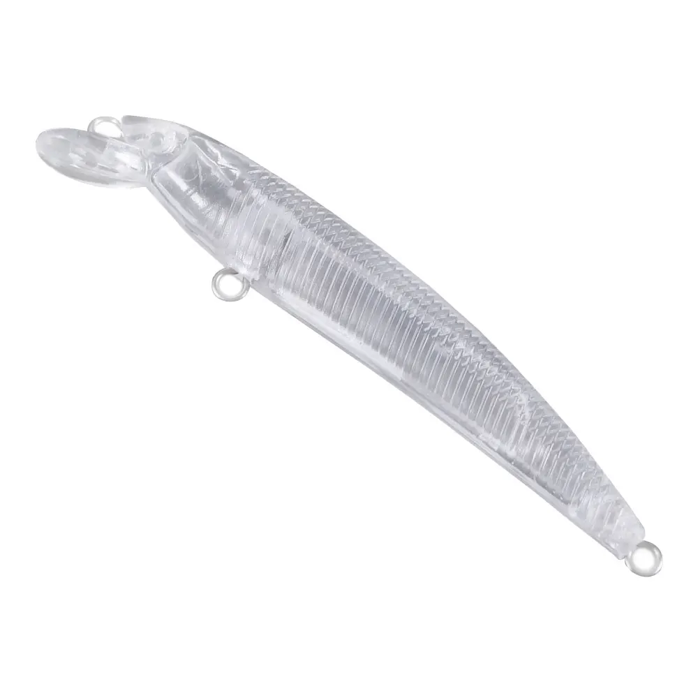 Señuelos Minnow sin pintar 7.5cm – Cuerpo duro transparente para pintar - imagen 4