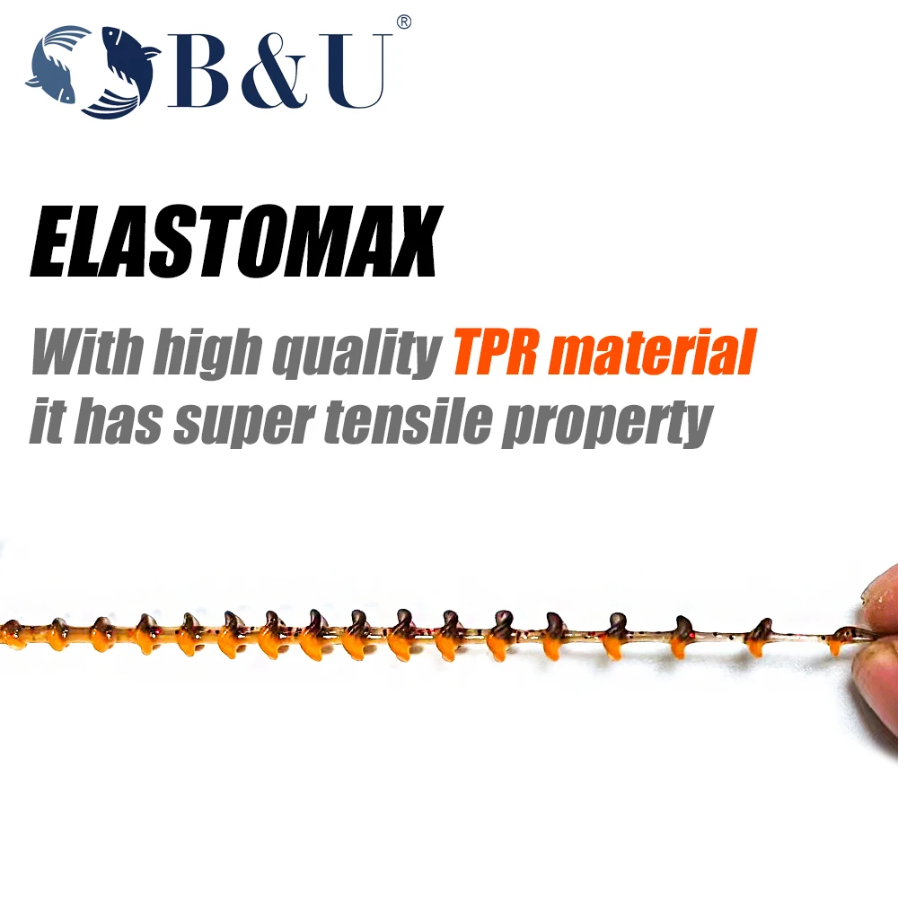 B & U TPR cebo de gusano flotante cebo suave Tanta 39mm 51mm Señuelos de Pesca Pesca de carpa señuelo de lubina Isca artificial - imagen 5