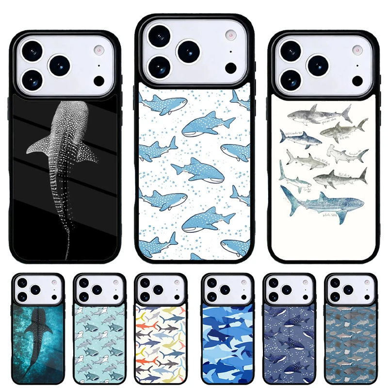 Funda móvil Tiburón Ballena para iPhone — diseño oceánico resistente
