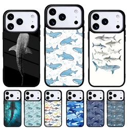 Funda móvil Tiburón Ballena para iPhone — diseño oceánico resistente