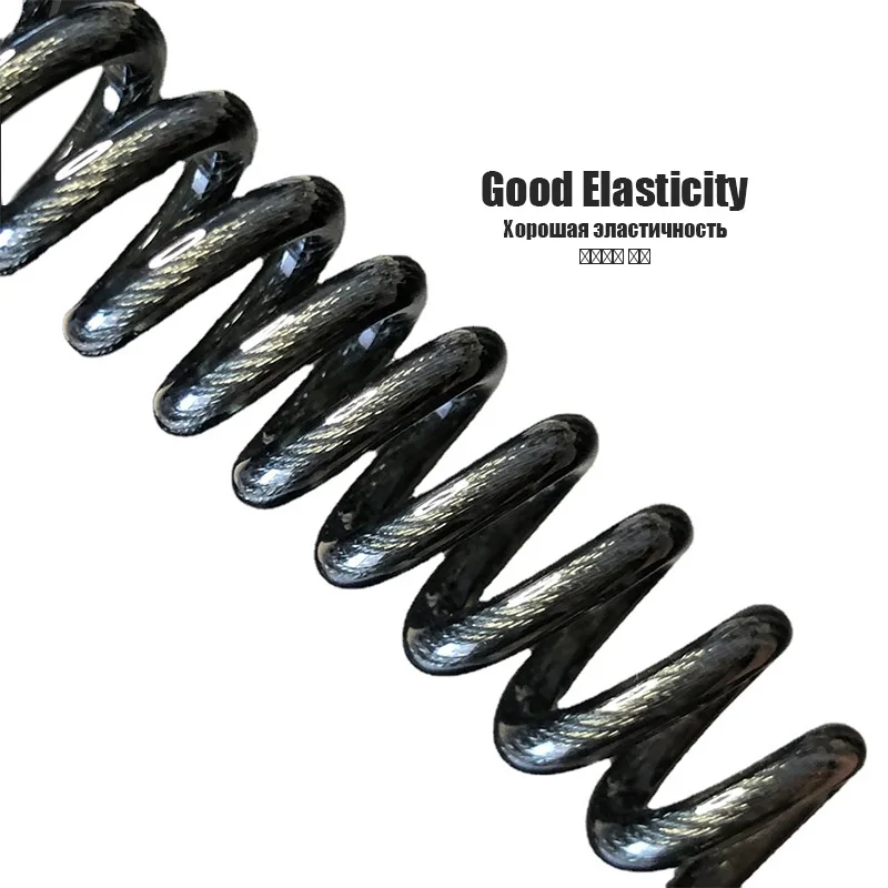 Cuerda antipérdida de plástico Flexible multifunción elástica fija, herramientas de protección para caña de pescar, 2 unidades por lote - imagen 2