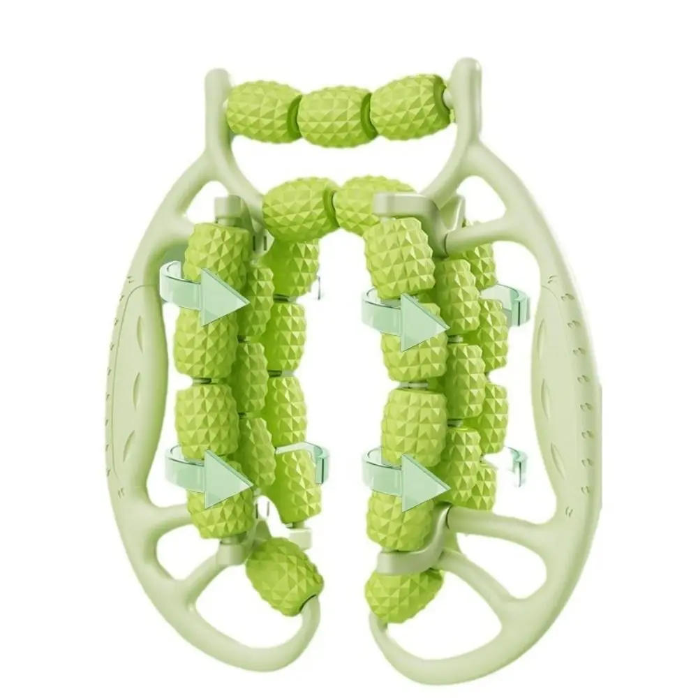 Masajeador con abrazadera anular para pierna, 29/23 ruedas, portátil, rotación de 360 grados, masajeador de celulitis, telas profundas multifuncionales