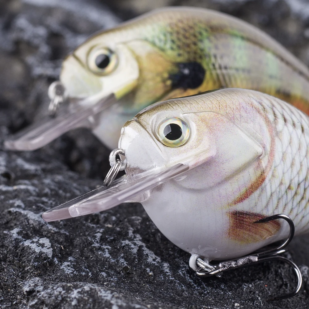 CCLTBA Señuelos de Pesca Crankbait 7,5 cm 15,3g cebos duros oscilantes flotantes punta cuadrada labio manivela cebo señuelo aparejos de pesca artificiales - imagen 5