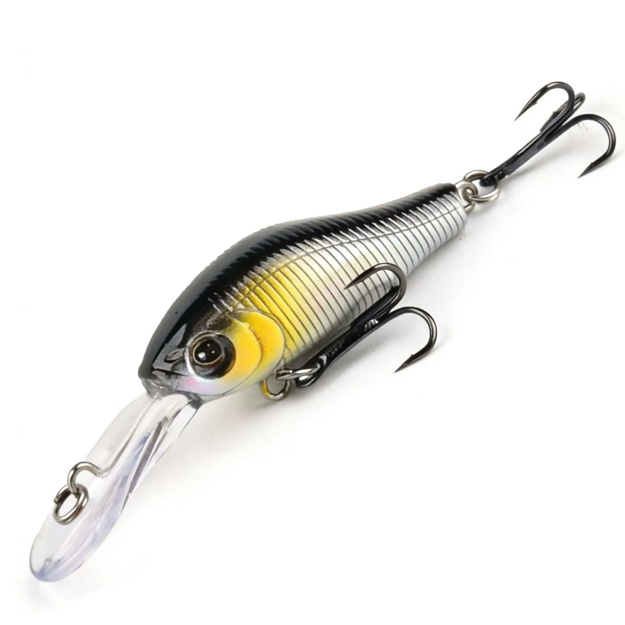 Señuelo de pesca de pececillo que se hunde, 5,5 cm, 2,7g, cebos duros artificiales de calidad, Crankbait Wobblers, aparejos de pesca de carpa y Lucio, 1 Uds. - imagen 4