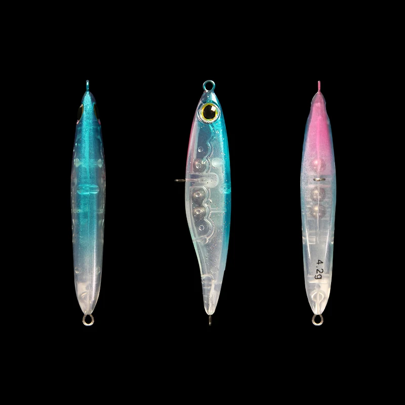 LETOYO 2,9g/4,2g señuelo tipo lápiz que se hunde Mini trémor Horizontal que se hunde cebos duros capa de natación completa señuelos de trucha - imagen 5