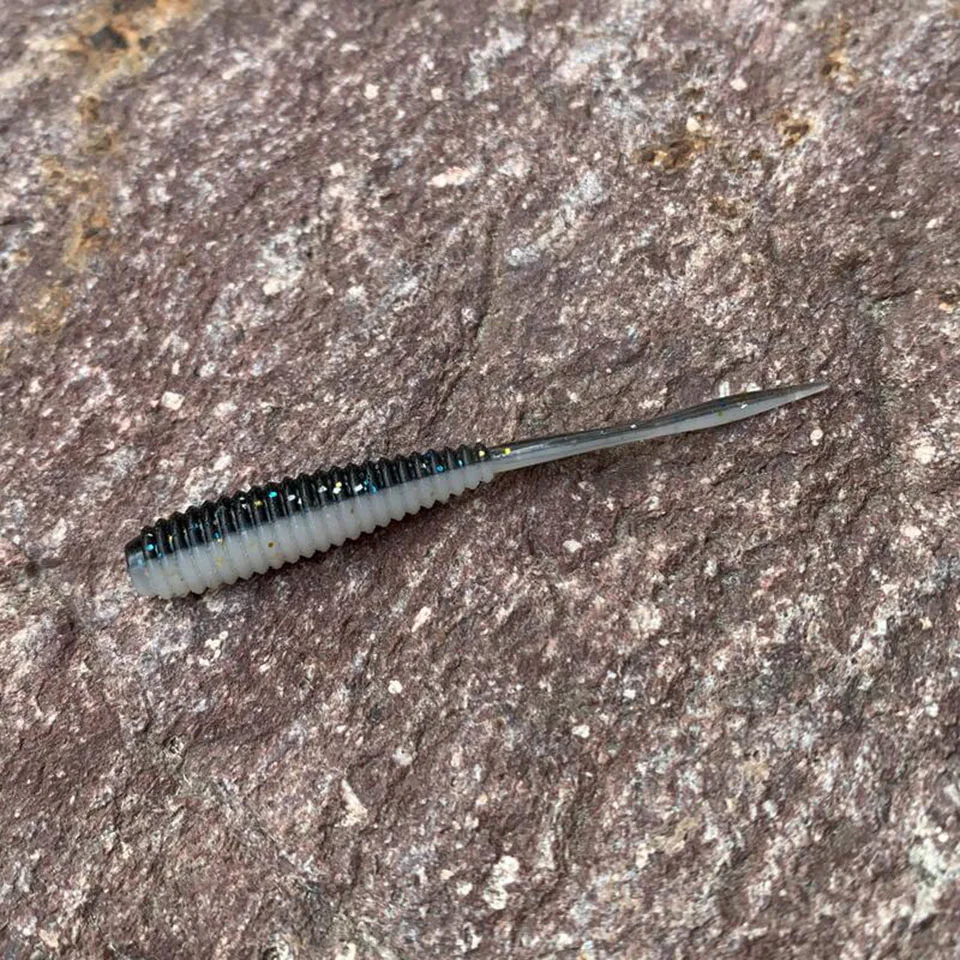 WALK FISH-señuelo de gusano de 20 piezas, cebo suave de 61mm, señuelos de oruga Crazy Ocean, Swimbaits artificiales de silicona, aparejos de Pesca baratos - imagen 3