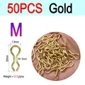 M Gold 50pcs