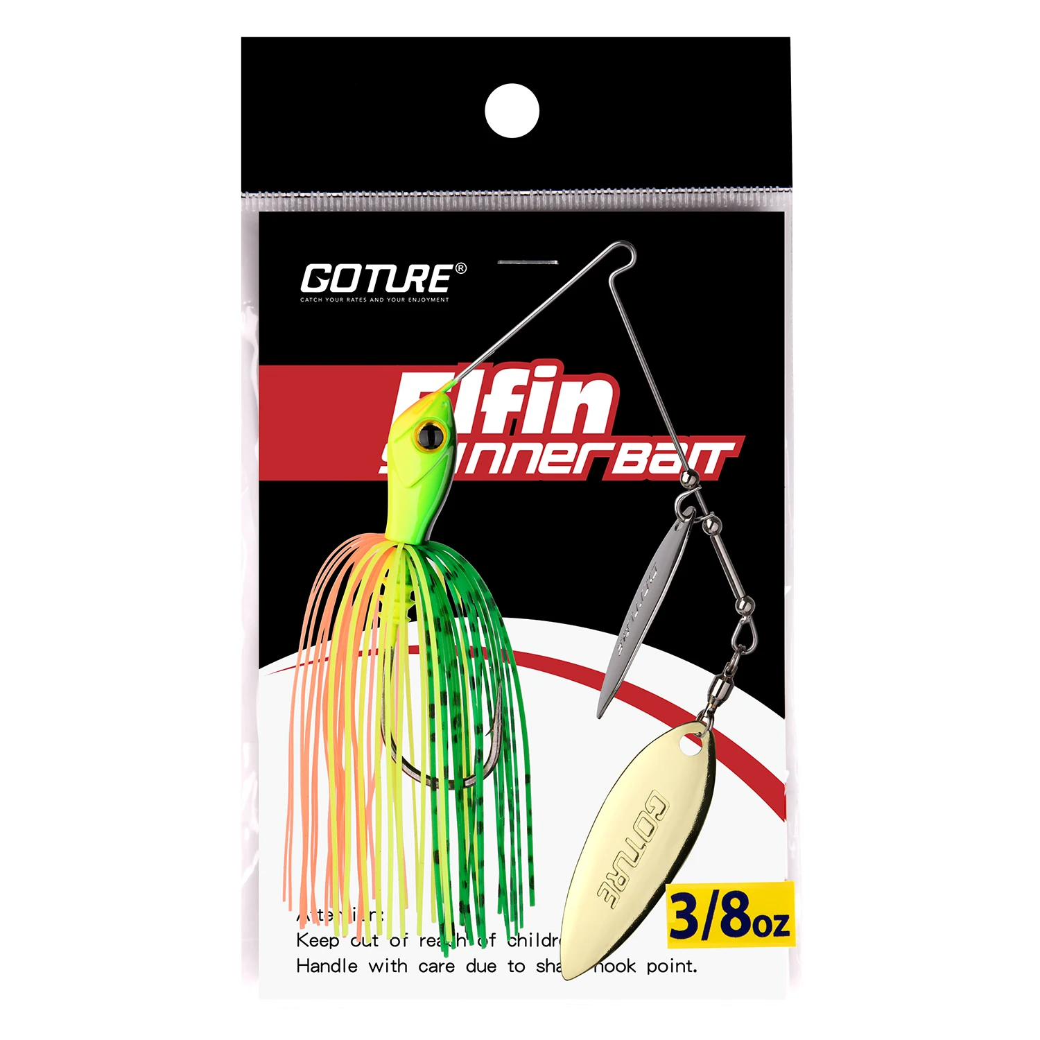 Goture-señuelo de pesca giratorio, 10g/14g, 1 unidad, plantilla de Metal, señuelo de Jigging, Spinners, cuchara, cebo giratorio Artificial para carpa lubina - imagen 4