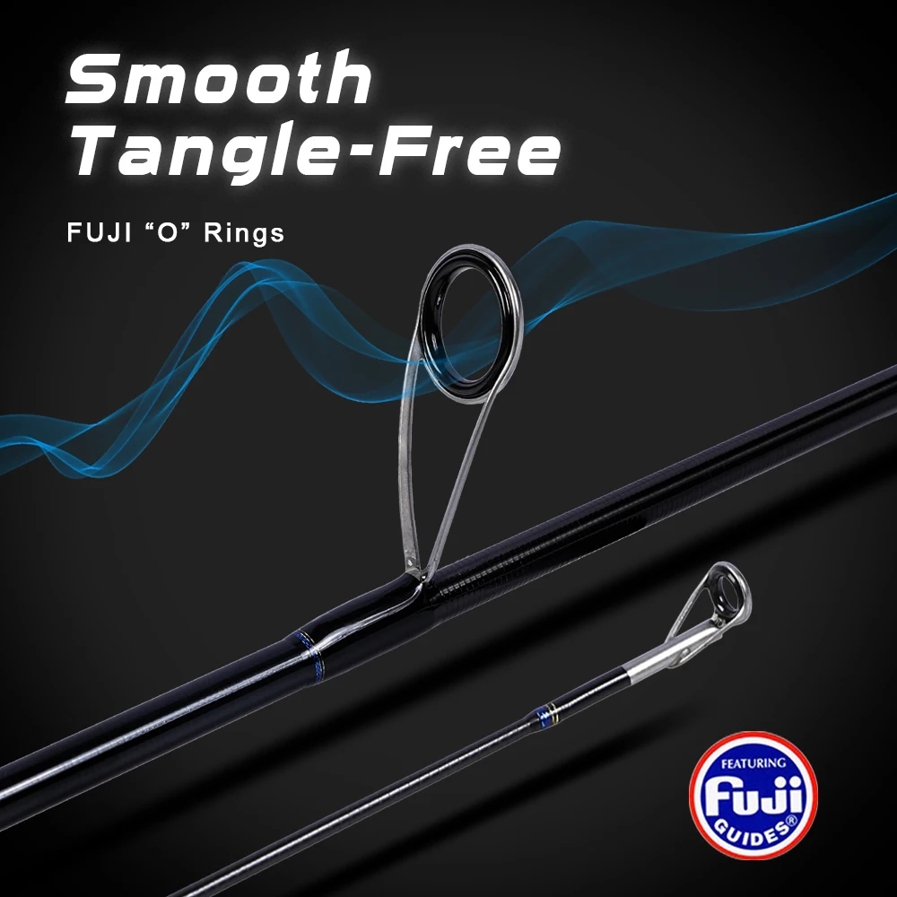 Caña de pescar giratoria MIFINE JIG OMNIPOTENCE, cañas de pescar de lubina, peso de señuelo 4-18g/8-35G/14-56g, agua salada, perca de agua dulce - imagen 3