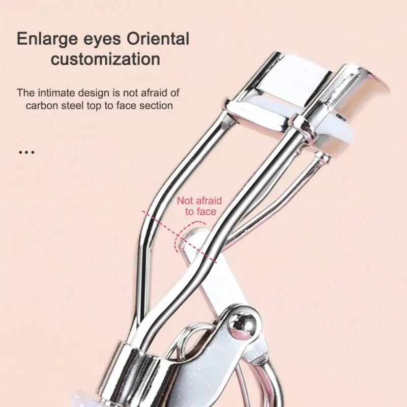 Pinzas de pestañas portátiles, rizador de pestañas, no daña las pestañas, Clip de pestañas, herramienta de maquillaje de belleza cosmética - imagen 5