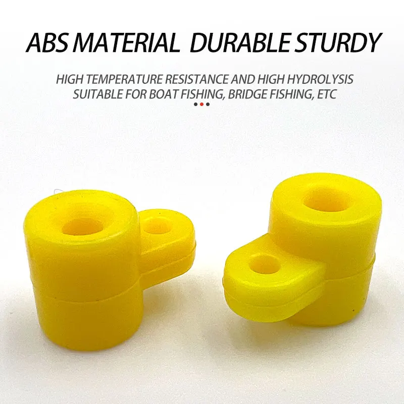 Señuelo de pesca de alta resistencia, localizador deslizante, broches de bloqueo Duo, conector, accesorios de pesca con cabeza de plástico, 30 piezas - imagen 2
