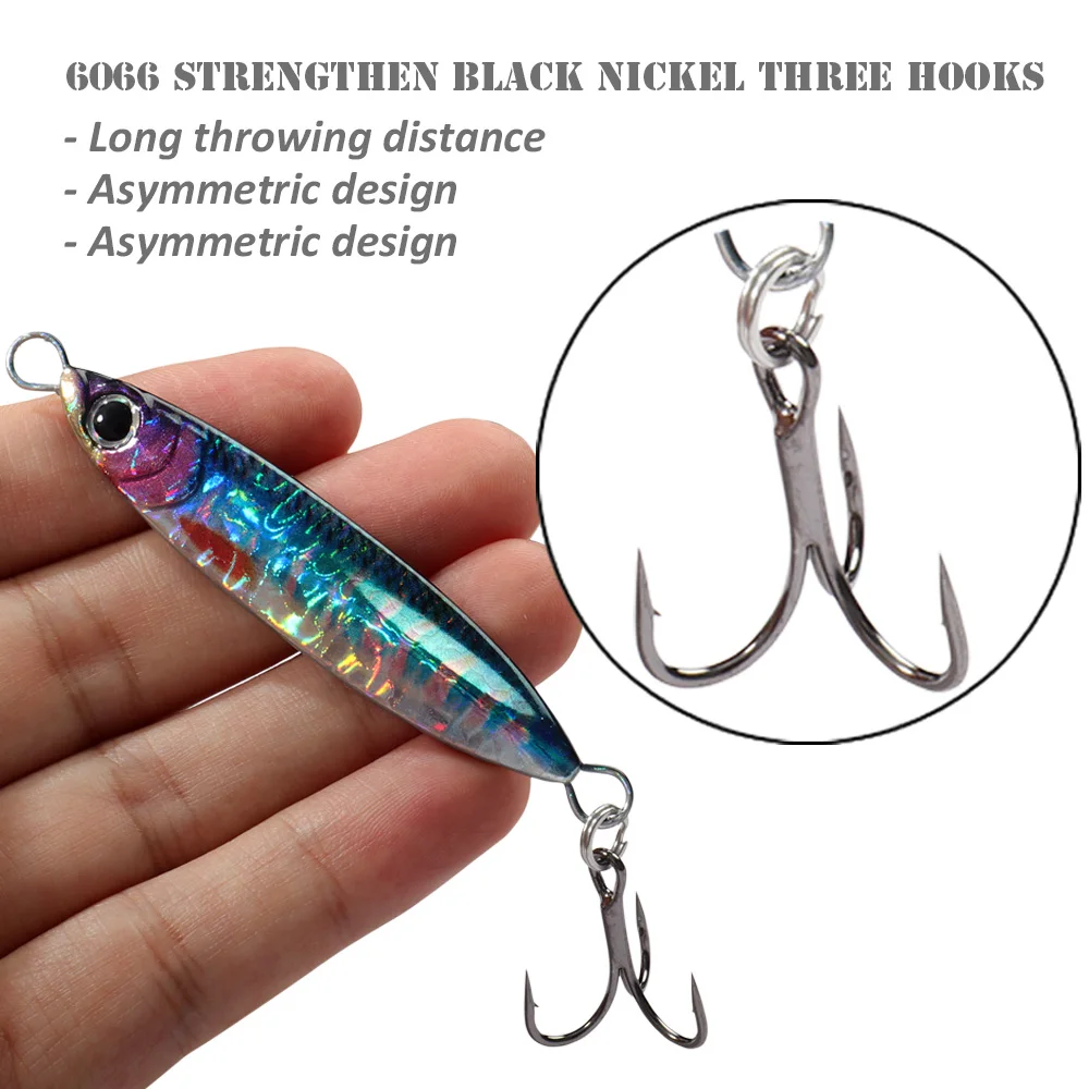 Jig metálico swimbait con plumas – Señuelo hundible para spinning - imagen 4