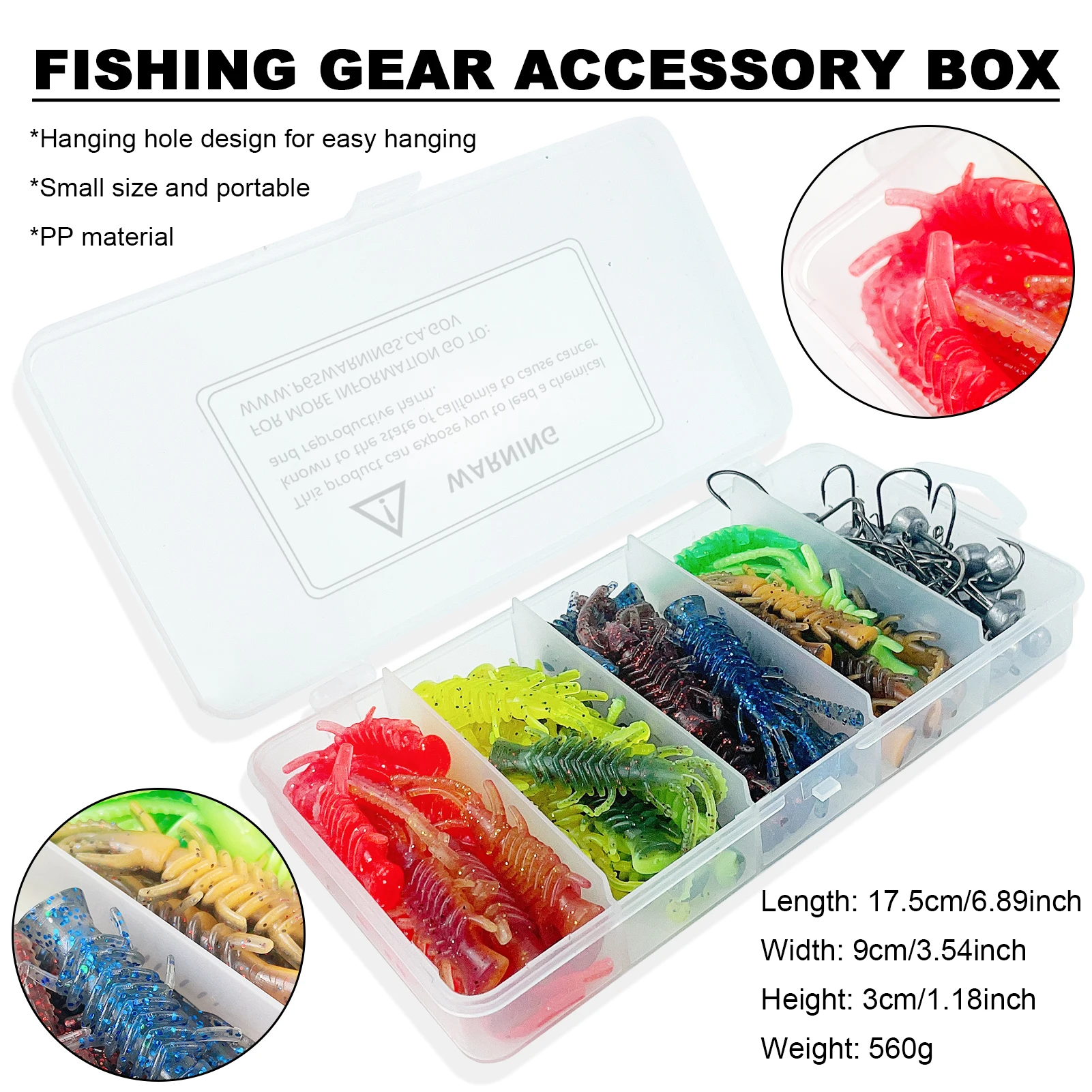 FREE FISHER Camarones NED flotantes Jig Head – para lucioperca y lubina - imagen 3