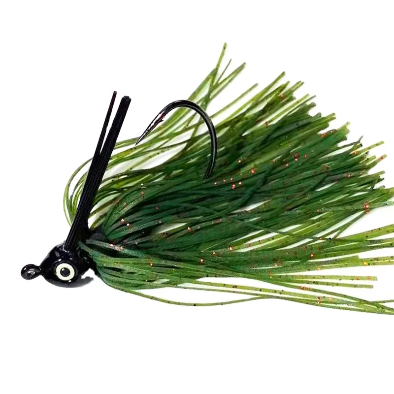 Señuelo Jig Takedo con anzuelo Mustad para trucha, lubina y carpa