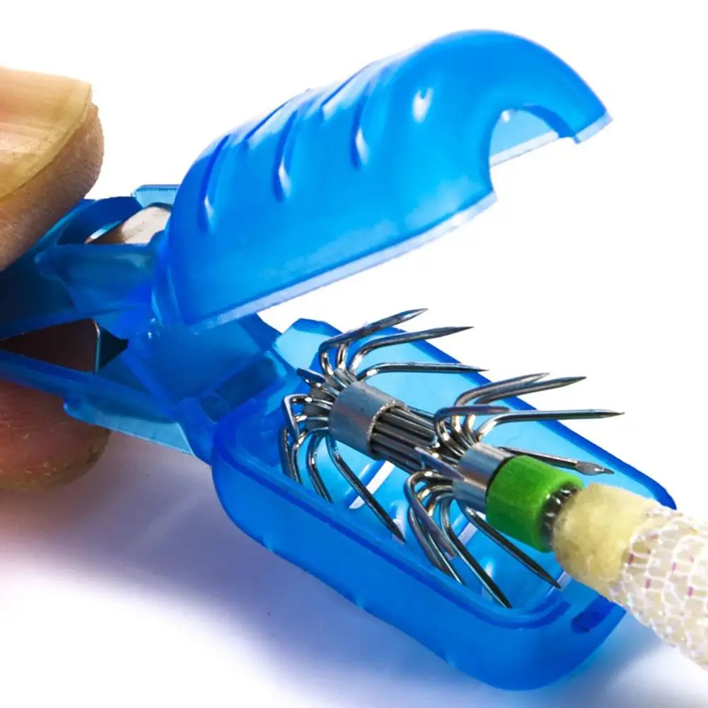 Cubierta de PVC para anzuelo de pesca, 10 piezas, Bonnets, plantilla de calamar, funda protectora, cajas de aparejos de pesca, herramientas - imagen 5