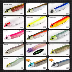 Hunthouse Barre T. Minnow 7g/12g/25g/40g/60g/90g/120g Easy Shiner pesca señuelo suave Jig cebo lubina Leurre Souple