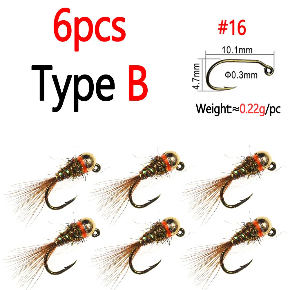 6pcs Type B