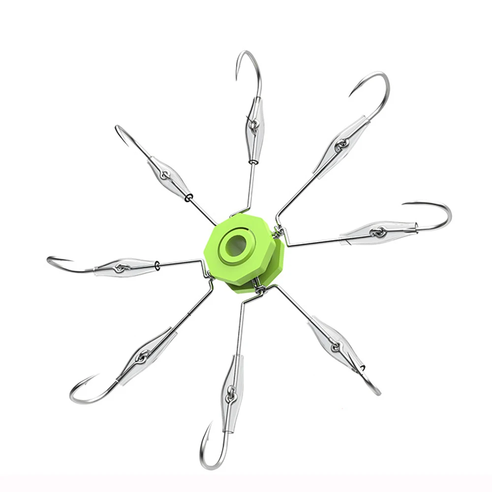 Anzuelo de pesca con tapa de alambre de acero duro para cebo de carpa, anzuelo de cadena antiplaca explosiva, caña de mar, Fondo de Agua anticolgante, nuevo - imagen 3