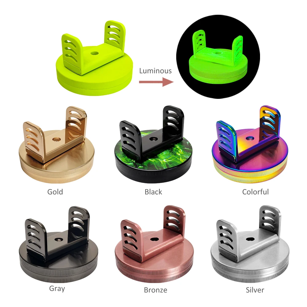 Soporte de exhibición de señuelos de carrete de pesca, soporte de estante de equipo de pesca de Baitcasting de acero inoxidable, suministros de tienda de colección - imagen 5