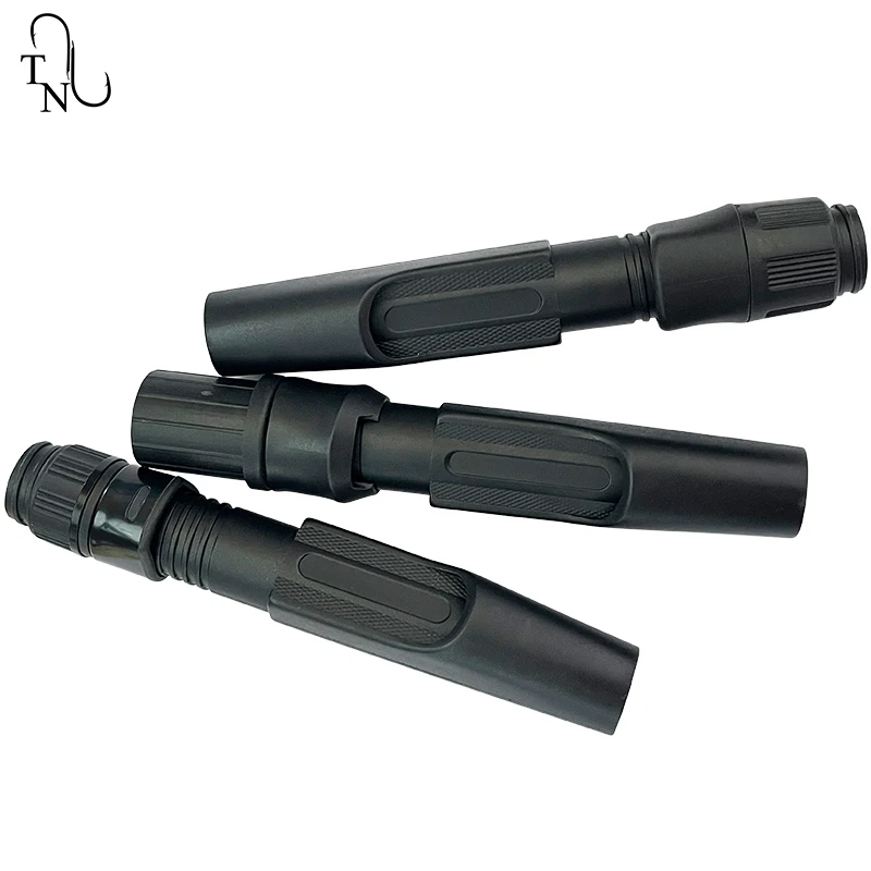 TN38 # Asiento de carrete de 16 NPS, componente de construcción de varilla de carpa negra, asiento de carrete de caña de Surf giratoria, varilla de reparación de ensamblaje, accesorios DIY