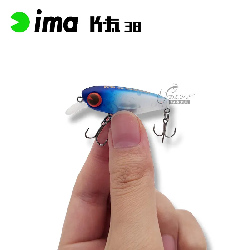 Ima Little Minnow – Señuelo micro minnow suspendido original para spinning - imagen 3