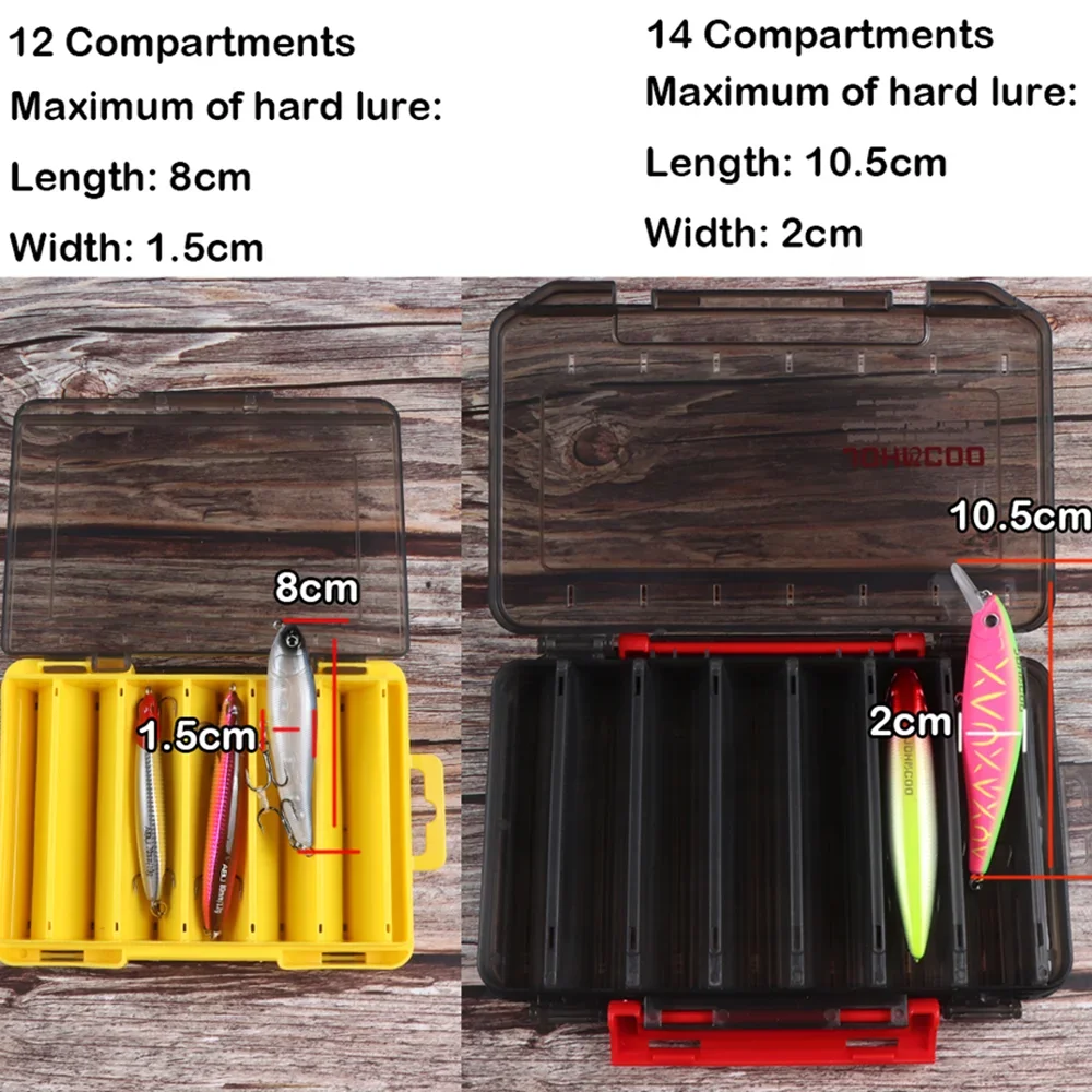 Estuche organizador de señuelos con compartimentos para aparejos - imagen 5