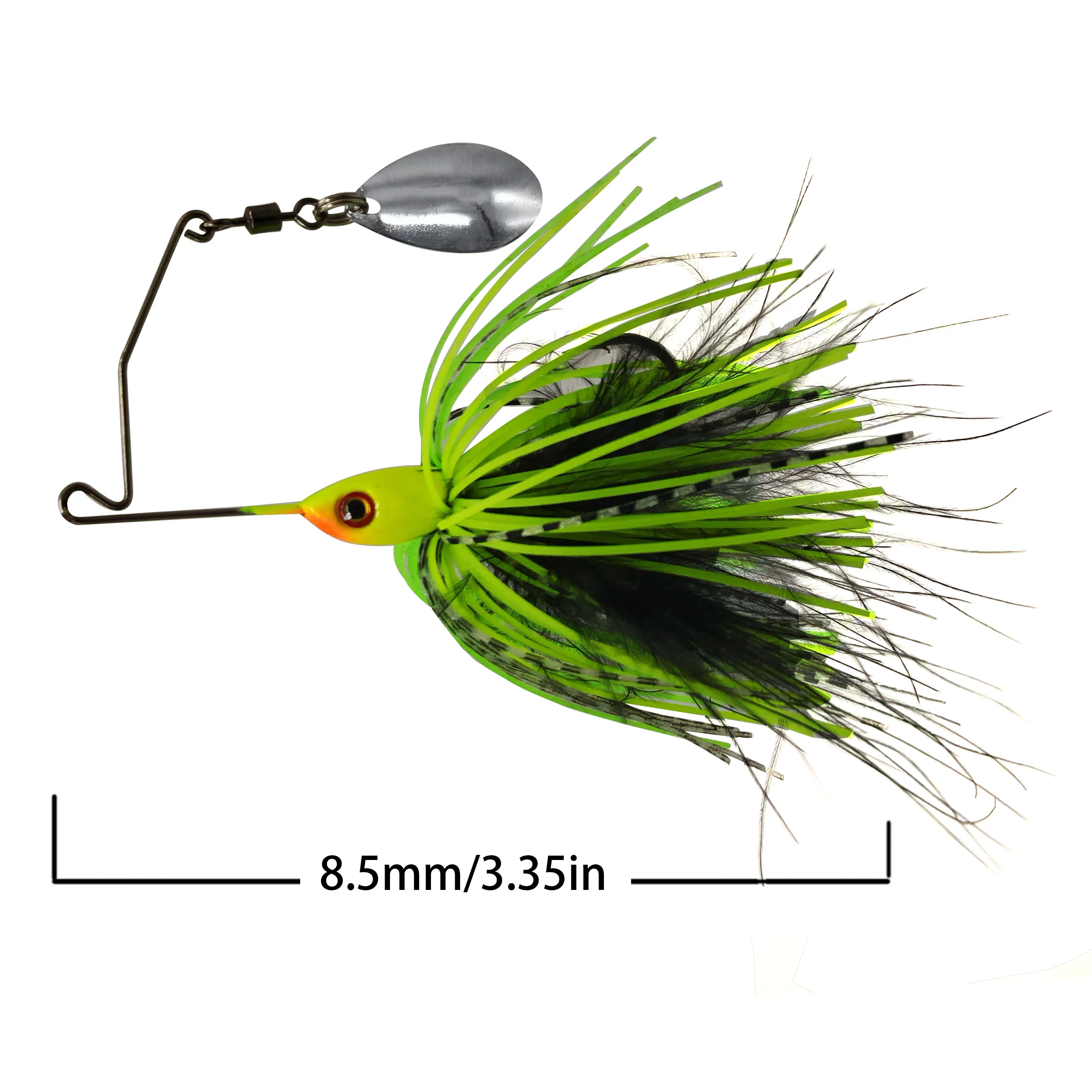 Mycena 7G/9G cebo giratorio señuelo de pesca Chatter cebo Blade Jig bailarina Buzzbait wobbler chatterbait para lubina - imagen 2